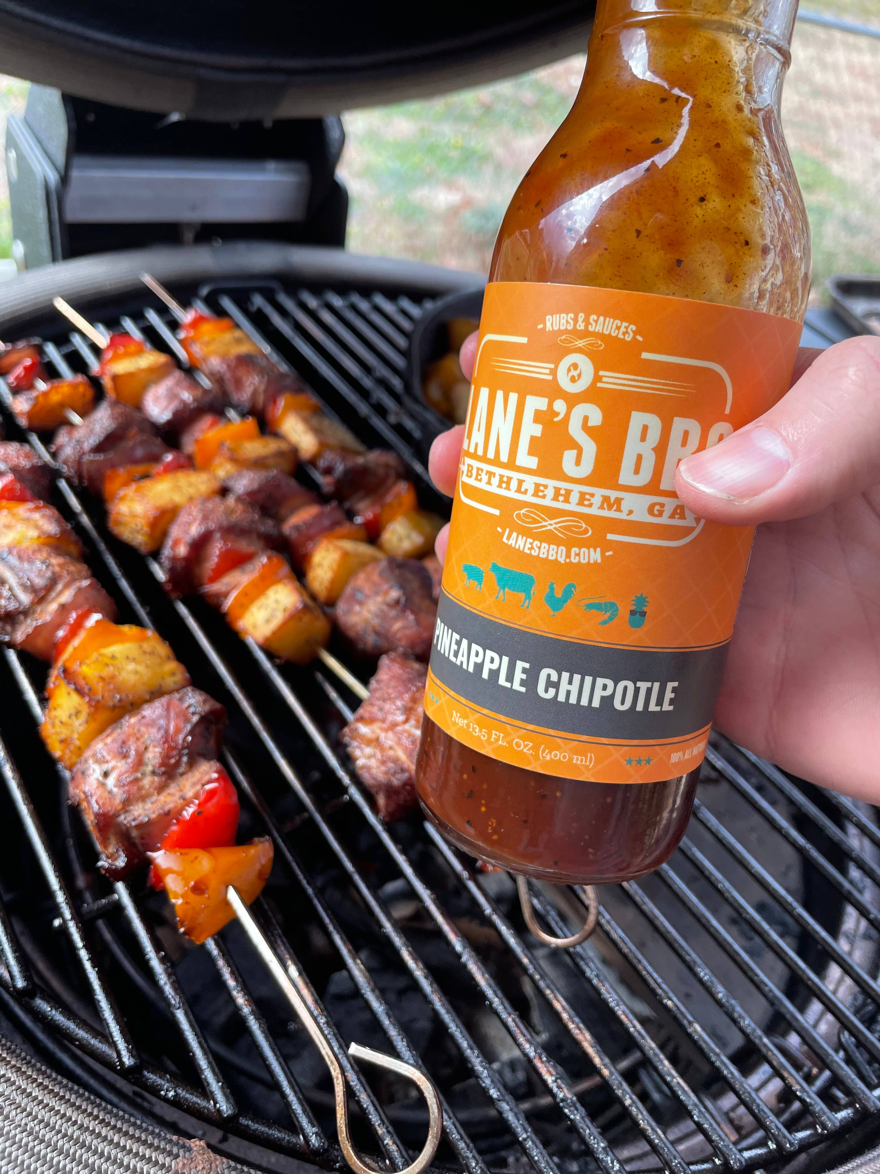 Lane's BBQ - Wholesale BBQ Sauce - Pineapple Chipotle - 13.5oz Bottle3