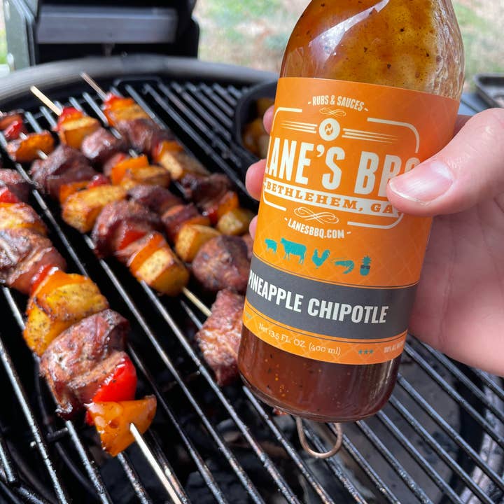 Lane's BBQ - Wholesale BBQ Sauce - Pineapple Chipotle - 13.5oz Bottle3
