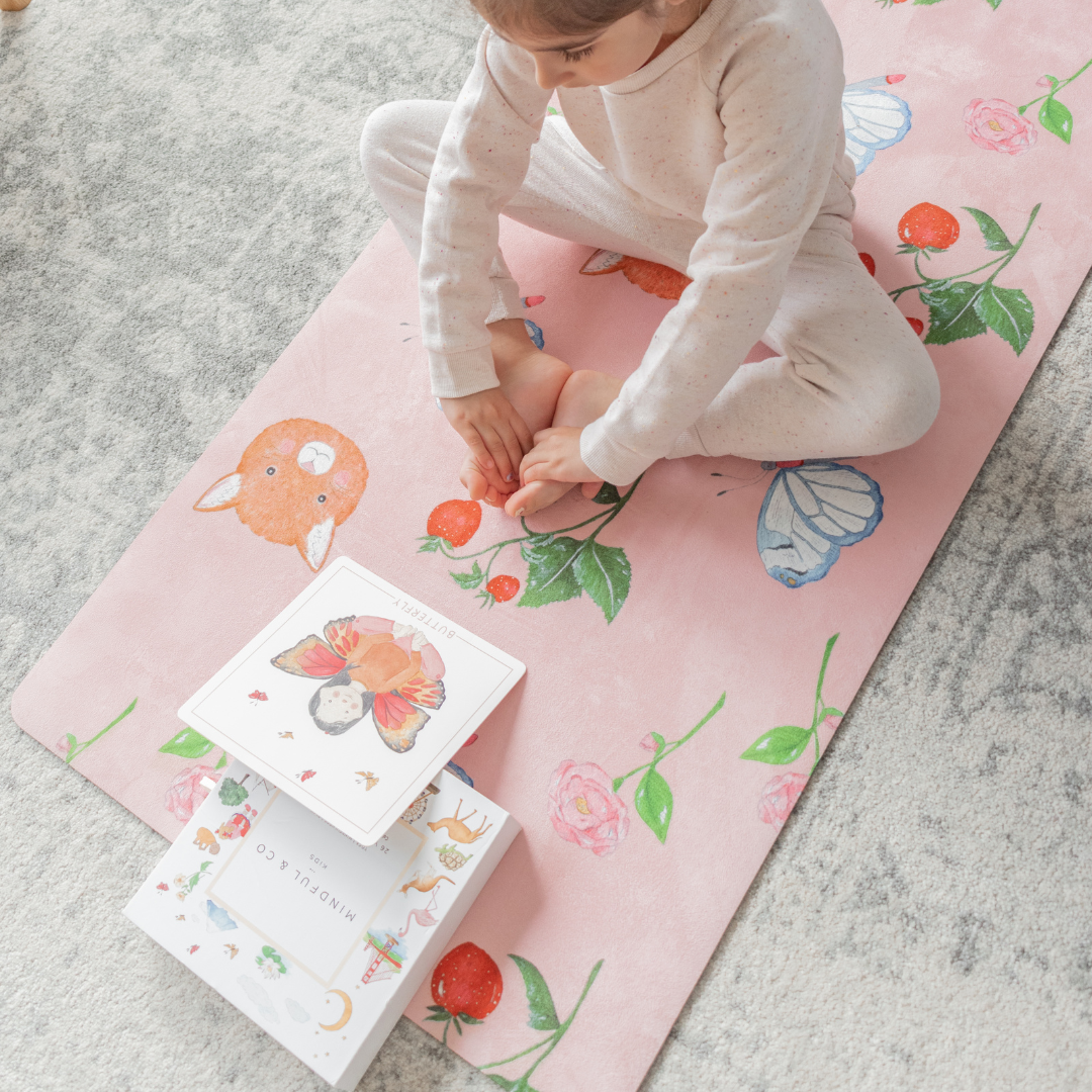 Mindful and Co Kids - Wholesale Yoga Mat - Sweet Print Kids Yoga Mat6
