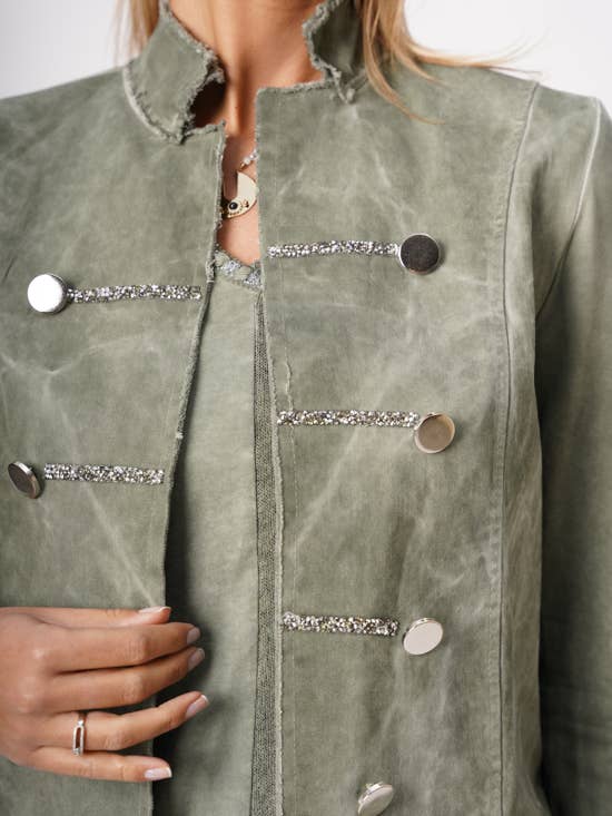 Look Mode Usa - Wholesale Jacket - Women's - Military Style Jacket2