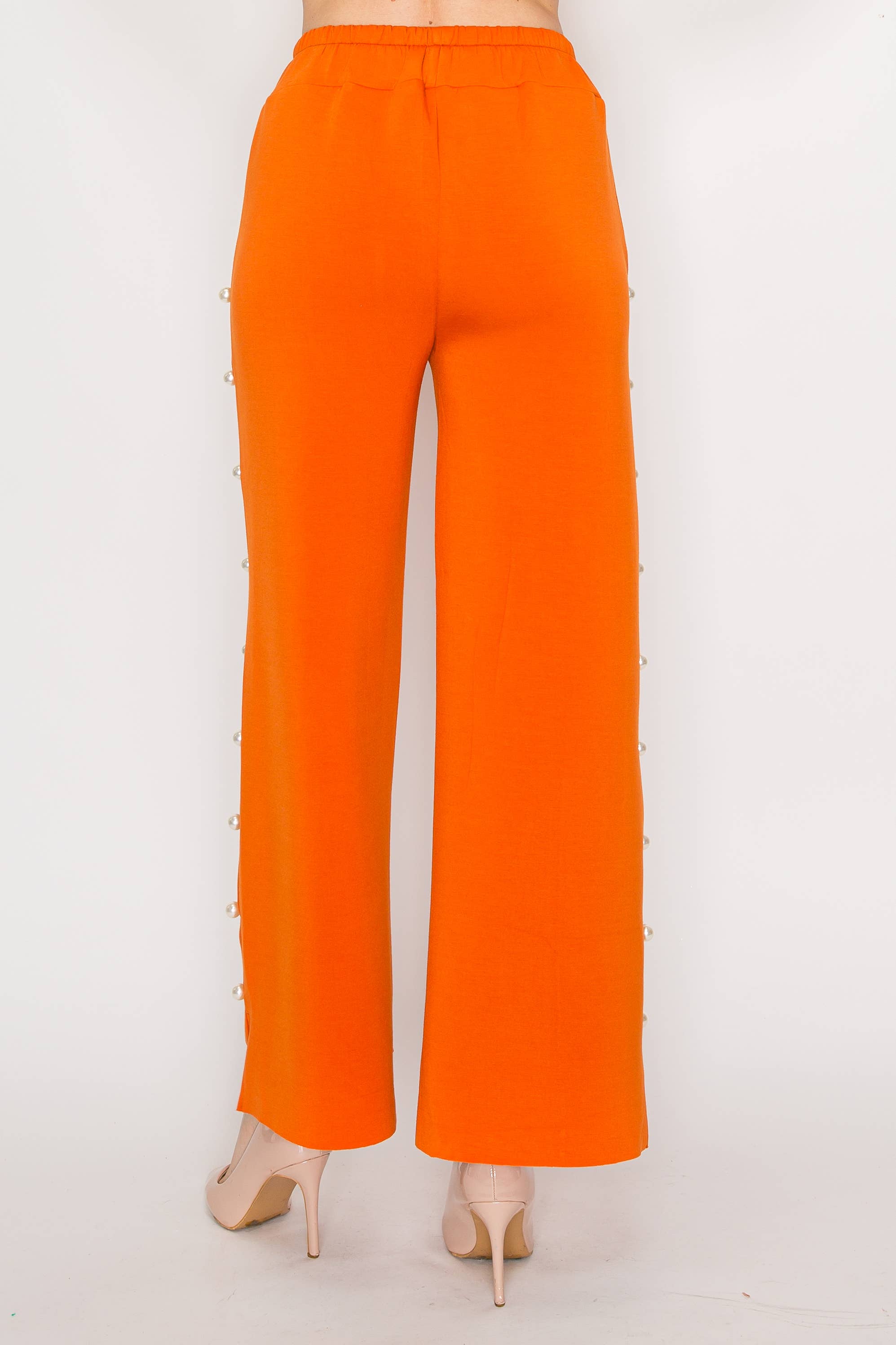 Joh Apparel – Großhandel Hose – Damen – Farrah French Scuba Pearl Lange Hose40