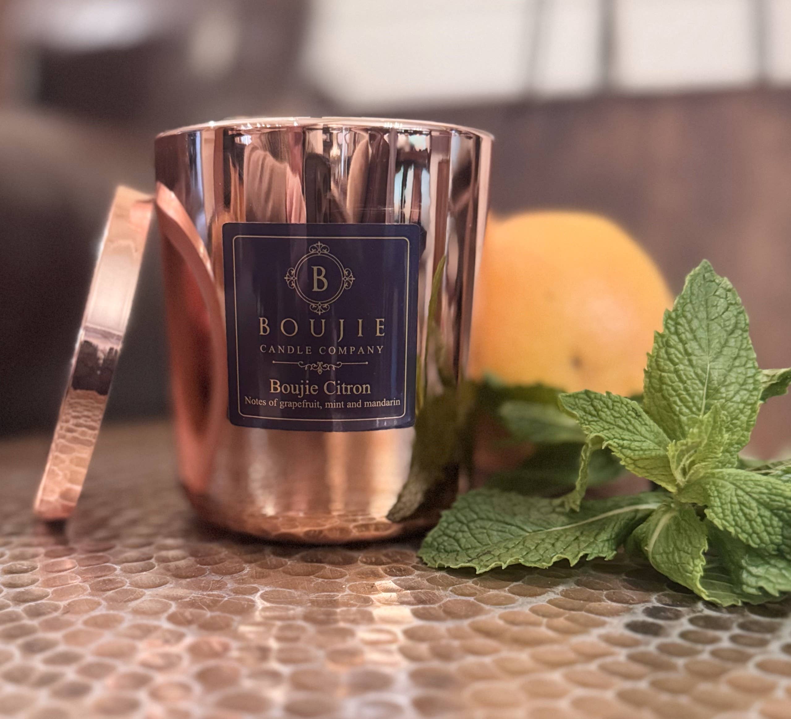 Boujie Candle Company - Wholesale Jar/Filled Candle - Boujie Citron0