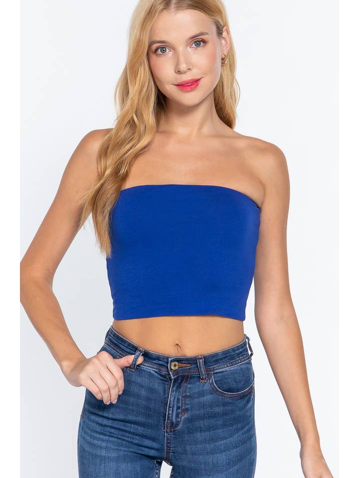 Vanilla Monkey - Wholesale Sports Bra - Women's - Solid Crop Tube Top17