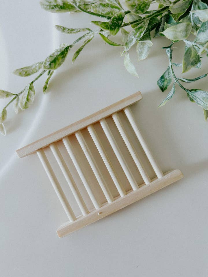 Scala naturale per saponette per la vendita all'ingrosso da parte di Ivory Bloom Boutique