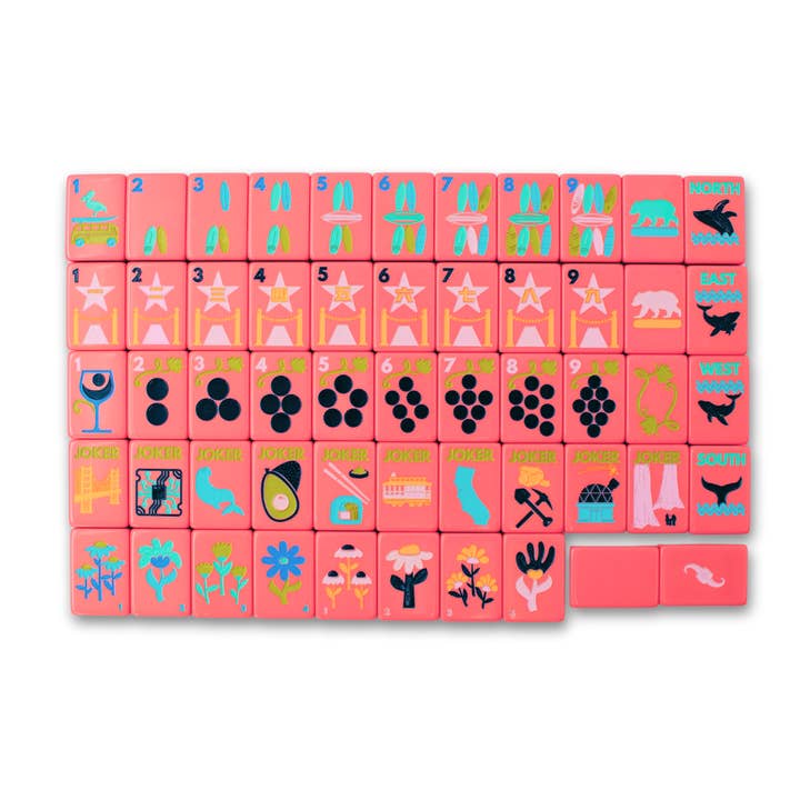 My Fair Mahjong - Wholesale Board Game - THE CALIFORNIA SERIES | Mahjong with West Coast Flair3