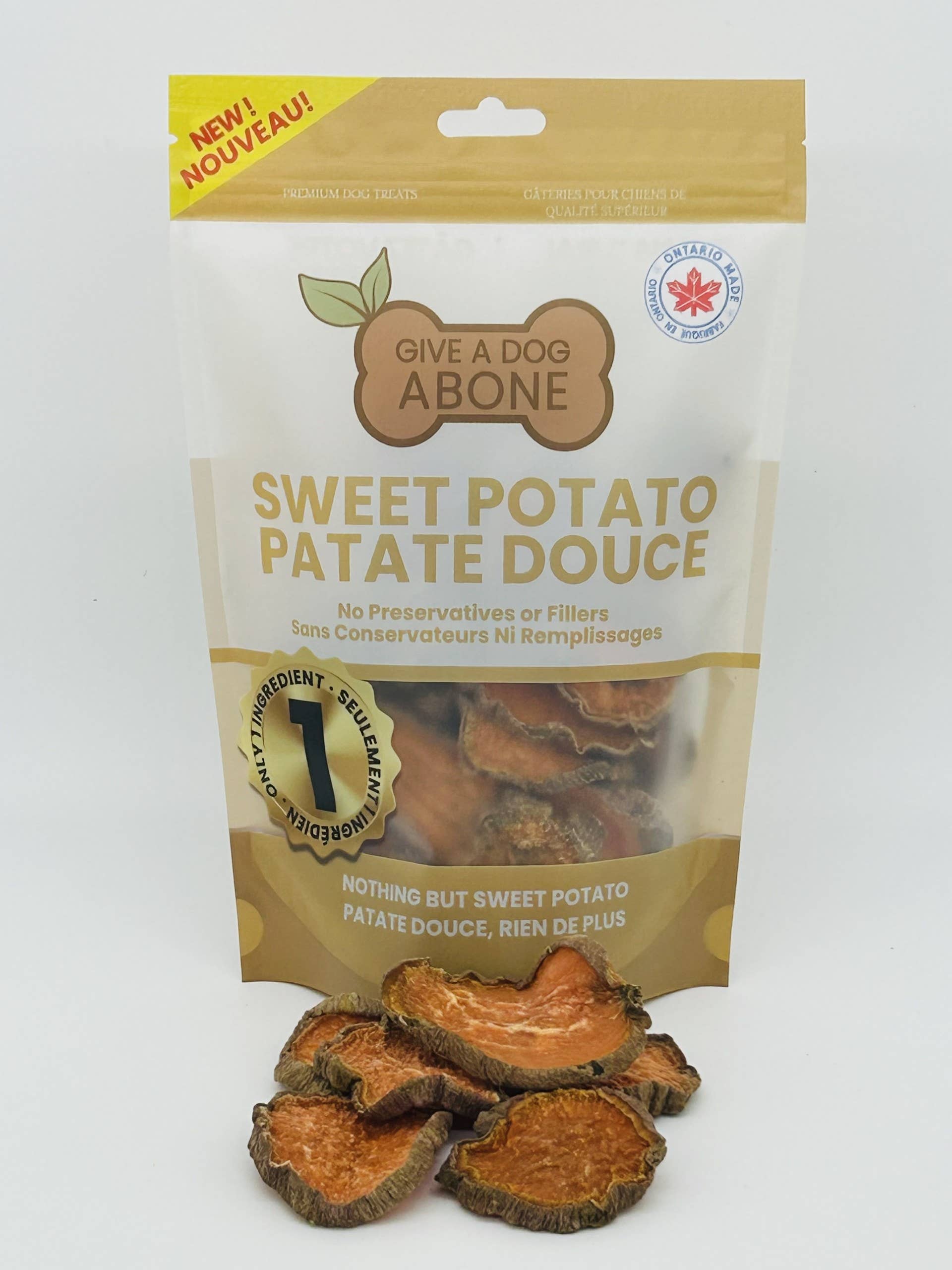 Give a Dog a Bone Pet Bakery - Wholesale Pet Treats - Dog - Sweet Potato0