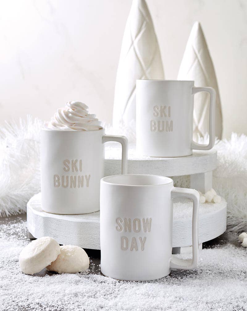 Santa Barbara Design Studio by Creative Brands - Wholesale Coffee Mug - Face To Face Tall Coffee Mug - Ski Bunny1