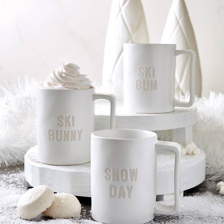 Santa Barbara Design Studio by Creative Brands - Wholesale Coffee Mug - Face To Face Tall Coffee Mug - Ski Bunny1