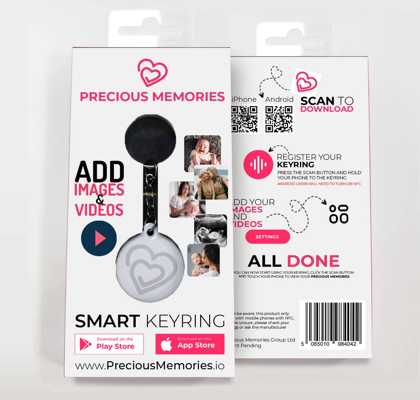 Smart keyring for wholesale by Precious Memories