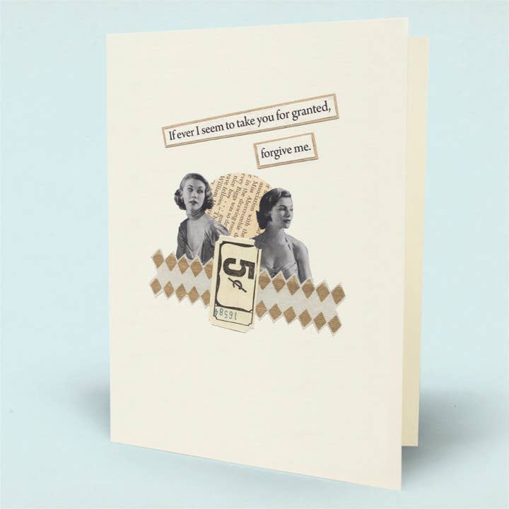 Biglietto Perdonami per la vendita all'ingrosso da parte di Mina Lee Studio