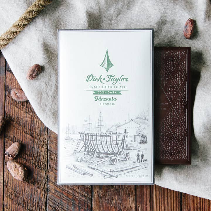 Dick Taylor Craft Chocolate - Wholesale Chocolate - 65% Tanzania, Kilombero Dark Chocolate