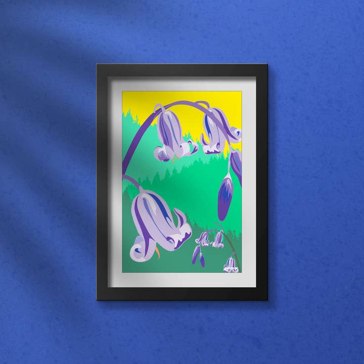Pawpear - Wholesale Art Print - Bluebell Print1