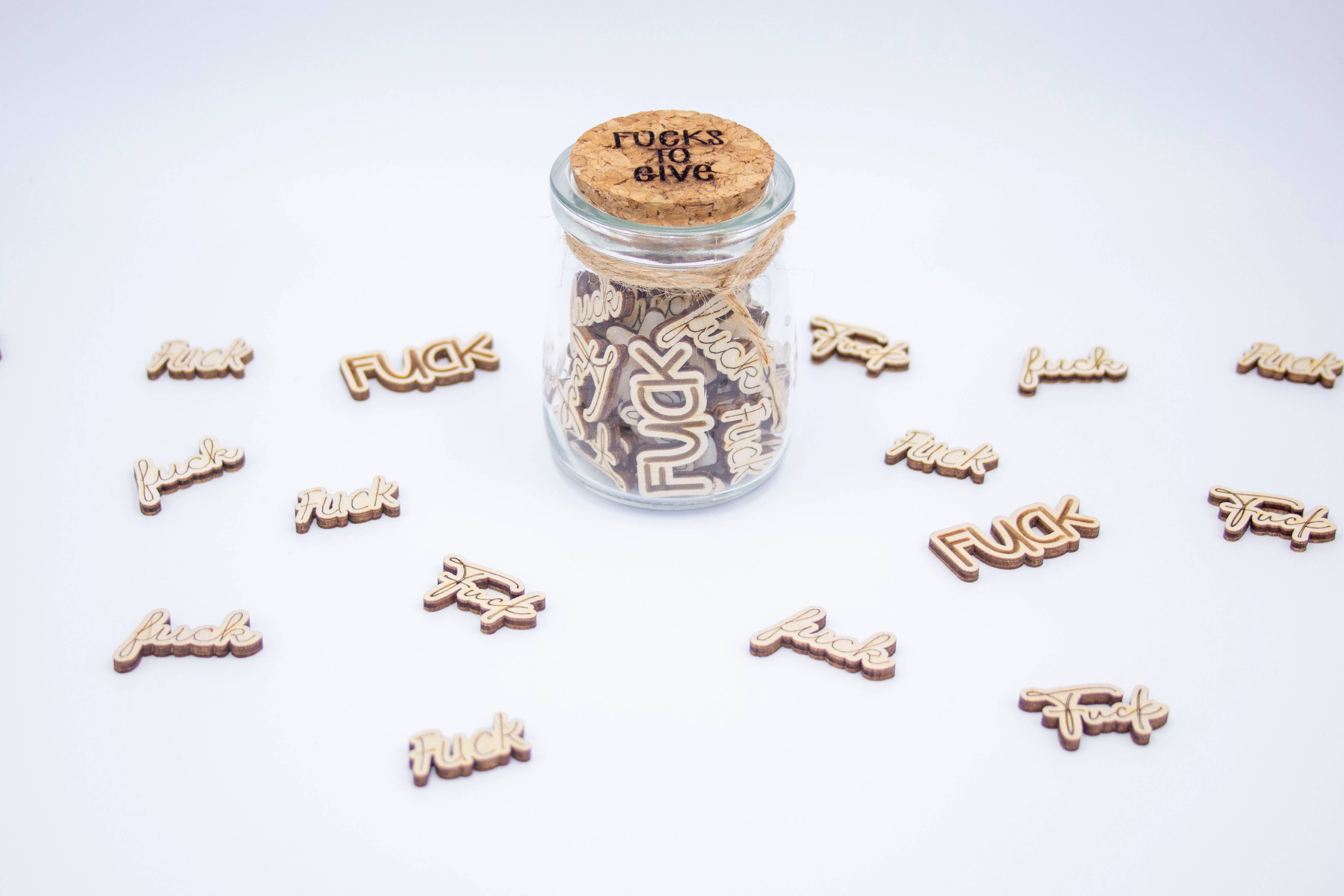 LNZ Custom Design - Wholesale Gag Gift/Novelty Gift - Jar of Fucks to Give - Funny Gift6