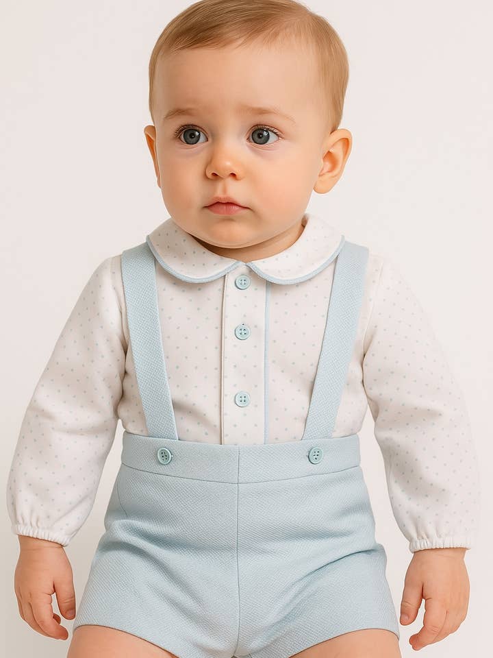 BABY BLUE 2-PIECE BOY SET for wholesale on Faire3