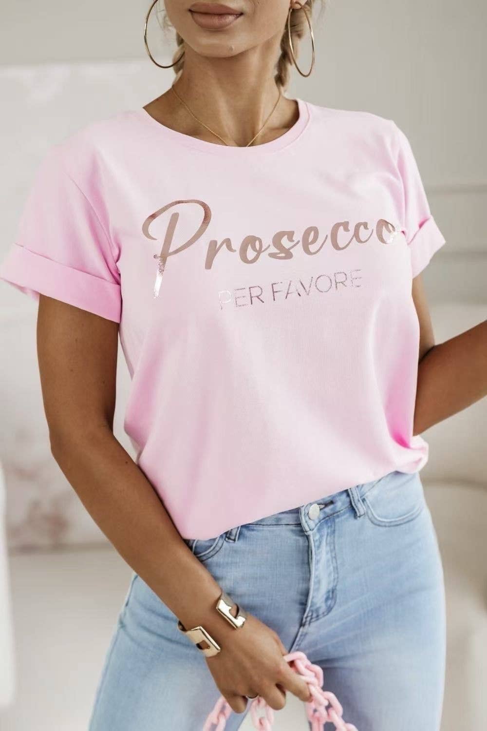 ESTEE BROWN - Wholesale Screen Printed T-Shirt - Women's - Printed T-Shirt - 9755-34