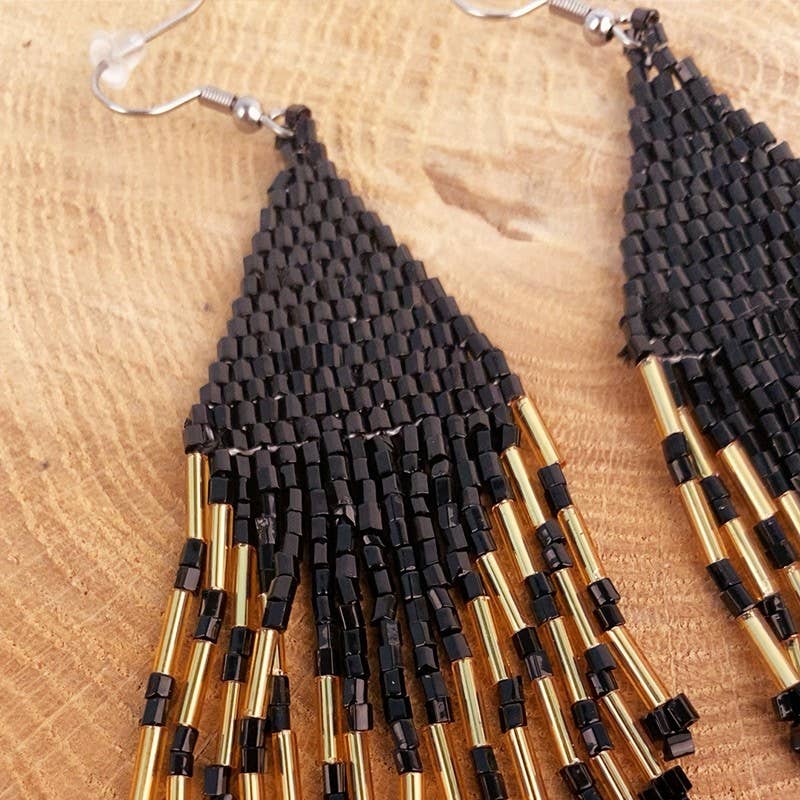 MAISON HALLEUX SRL - Wholesale Dangle Earrings - Miyuki Diamond Drop Earrings3