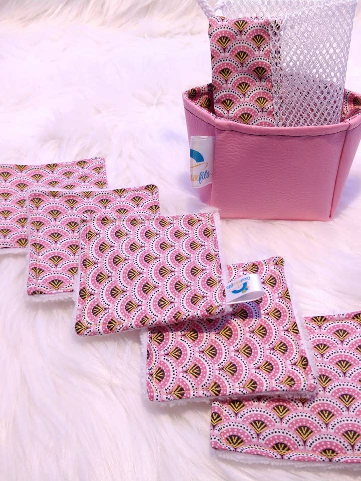 Rosa Wazabi lyx Pack för wholesale av Coud deux fils