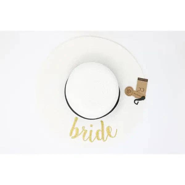 C.C Beanie - Wholesale Straw Hat - Women's - Bride Sun Hat ST20171