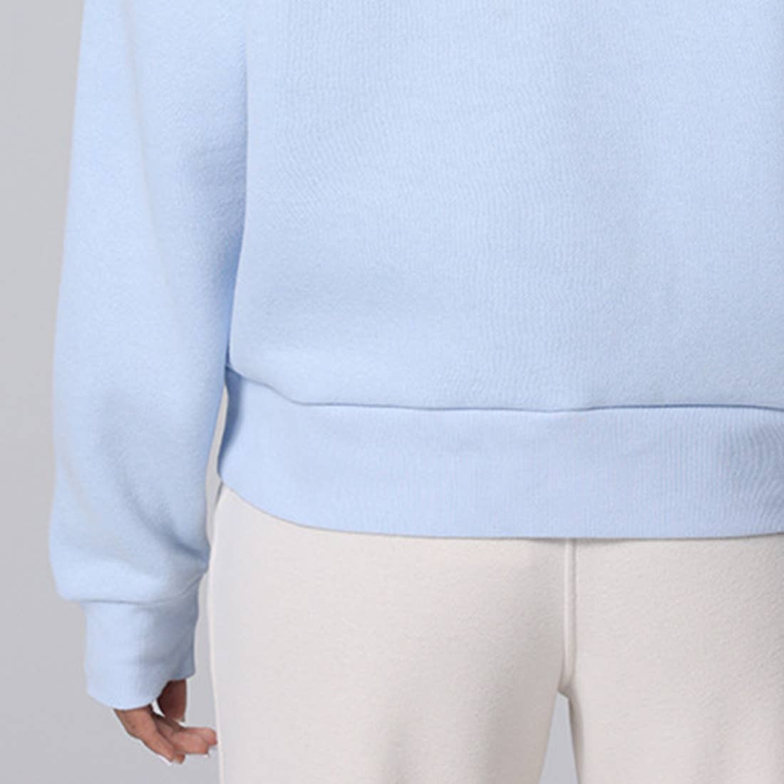 Sodalemon - Wholesale Sweatshirt - Women's - Women Soft Loose Round Neck Long Sleeve Sports Sweatshirt10