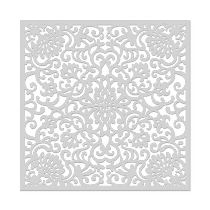 Hero Arts Ornate Floral Stencil for wholesale by Hero Arts + Spellbinders Wholesale