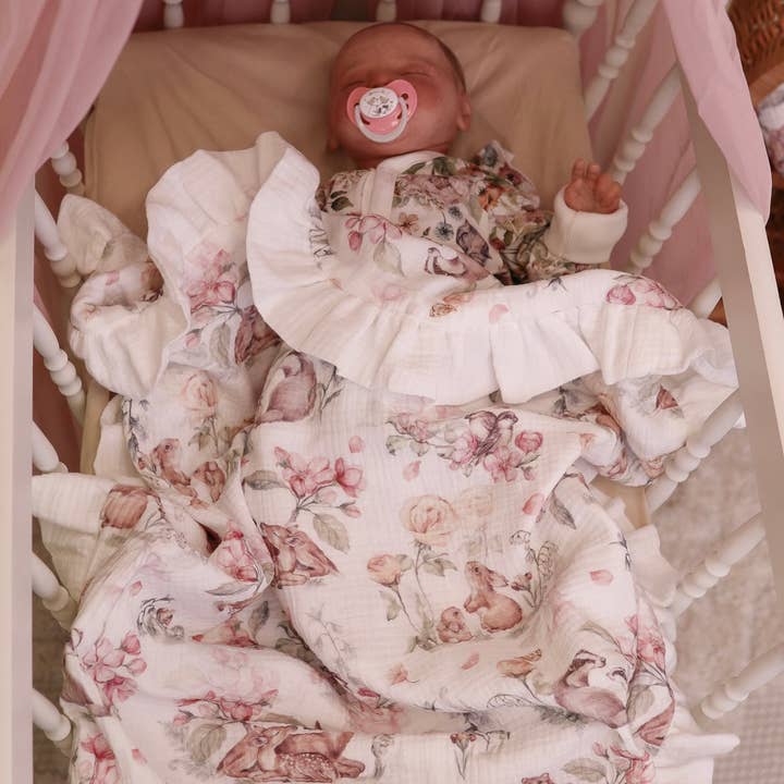 Baby Blanket | Premium Double Muslin 4 Layers | Magic Forest for wholesale by BabyNest
