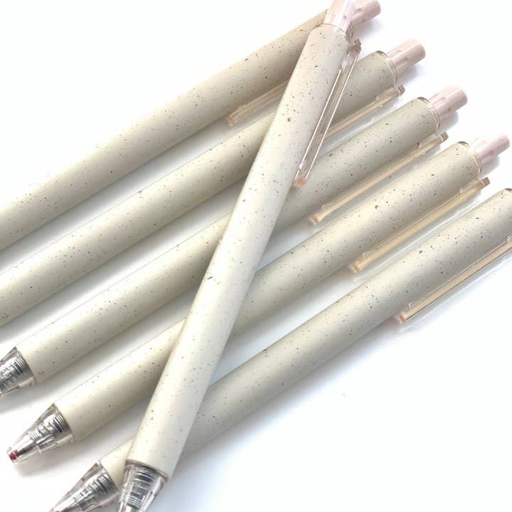 Paper Panduh - Wholesale Pen - Speckled Linen Gel Pen1