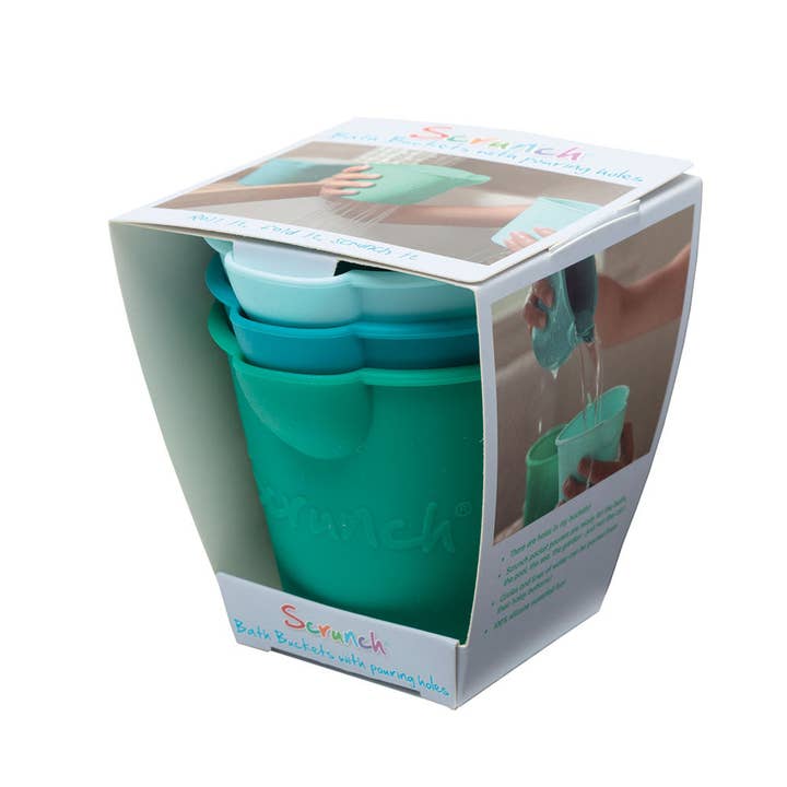 Inside Out Toys - Wholesale Beach/Pool Toy - Kids & Baby - Scrunch Mini Bath Buckets3