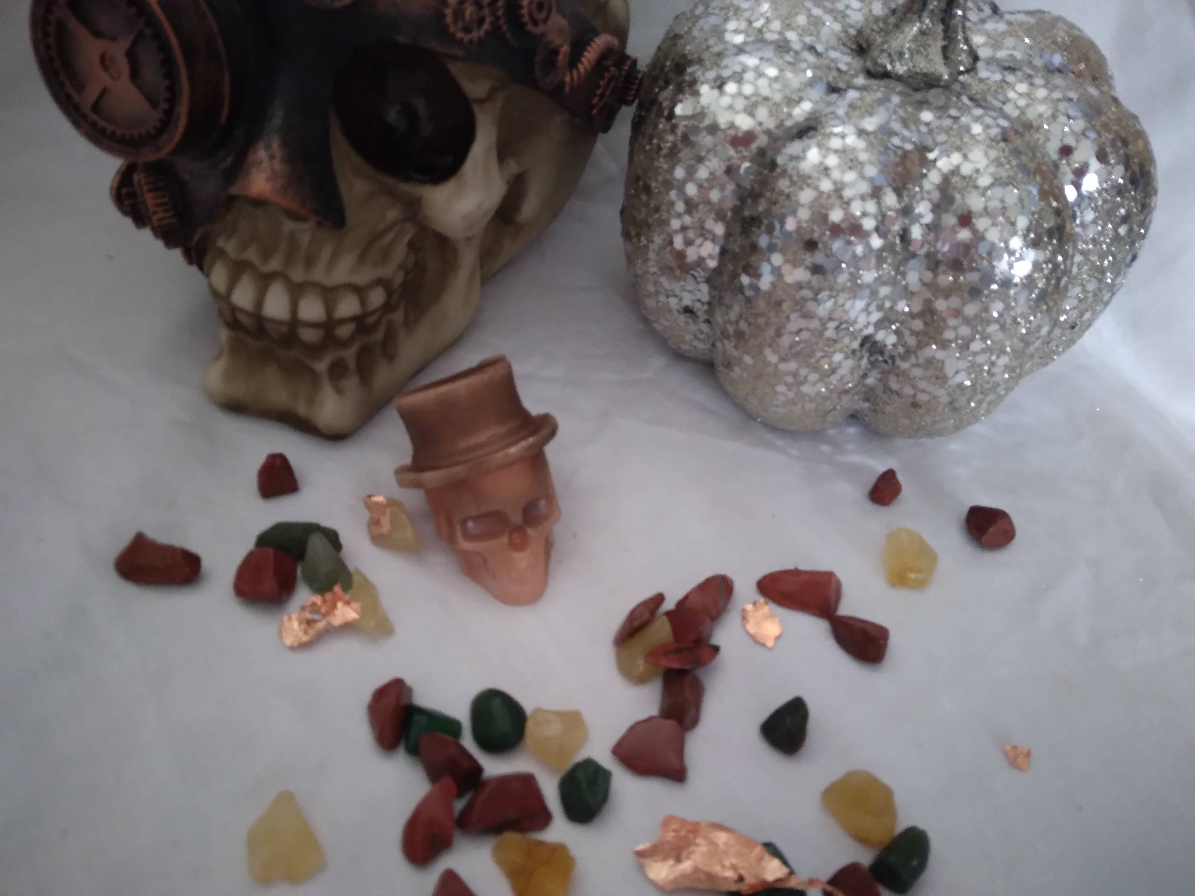 How Nature Made It - Vente Fondants - Crâne 3D avec chapeau haut de forme1