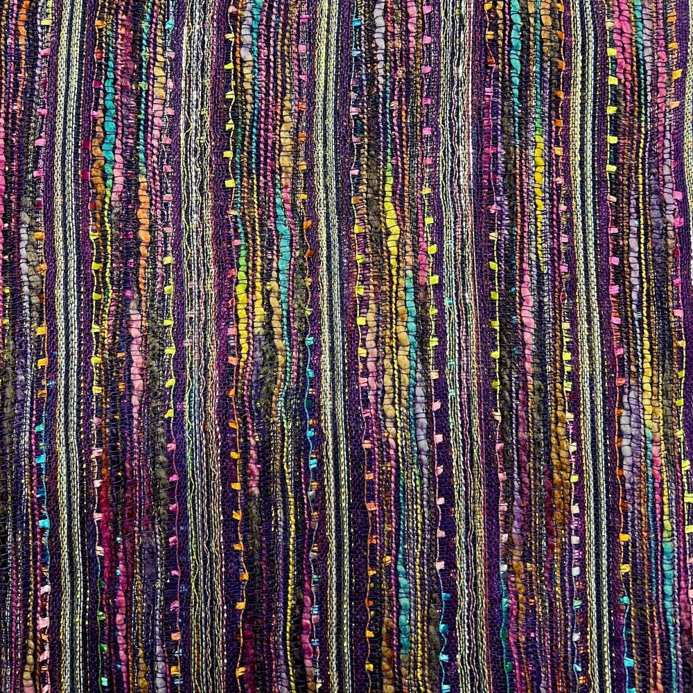 Humble Hilo – wholesale Scarf – Women's – Humble Hilo Multicolored Thread Artisan Scarf95