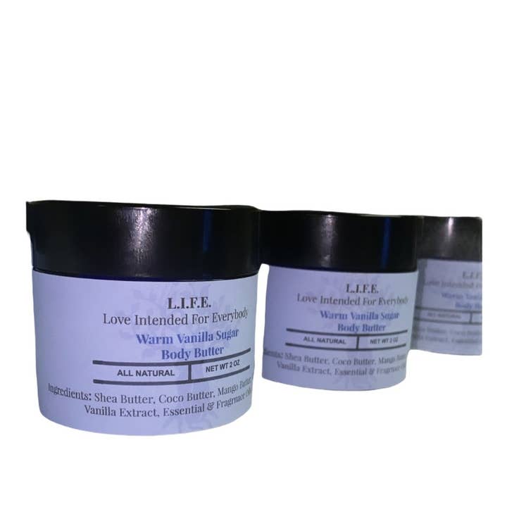 Manteiga corporal de açúcar de baunilha por atacado de L.I.F.E. Hair & Body