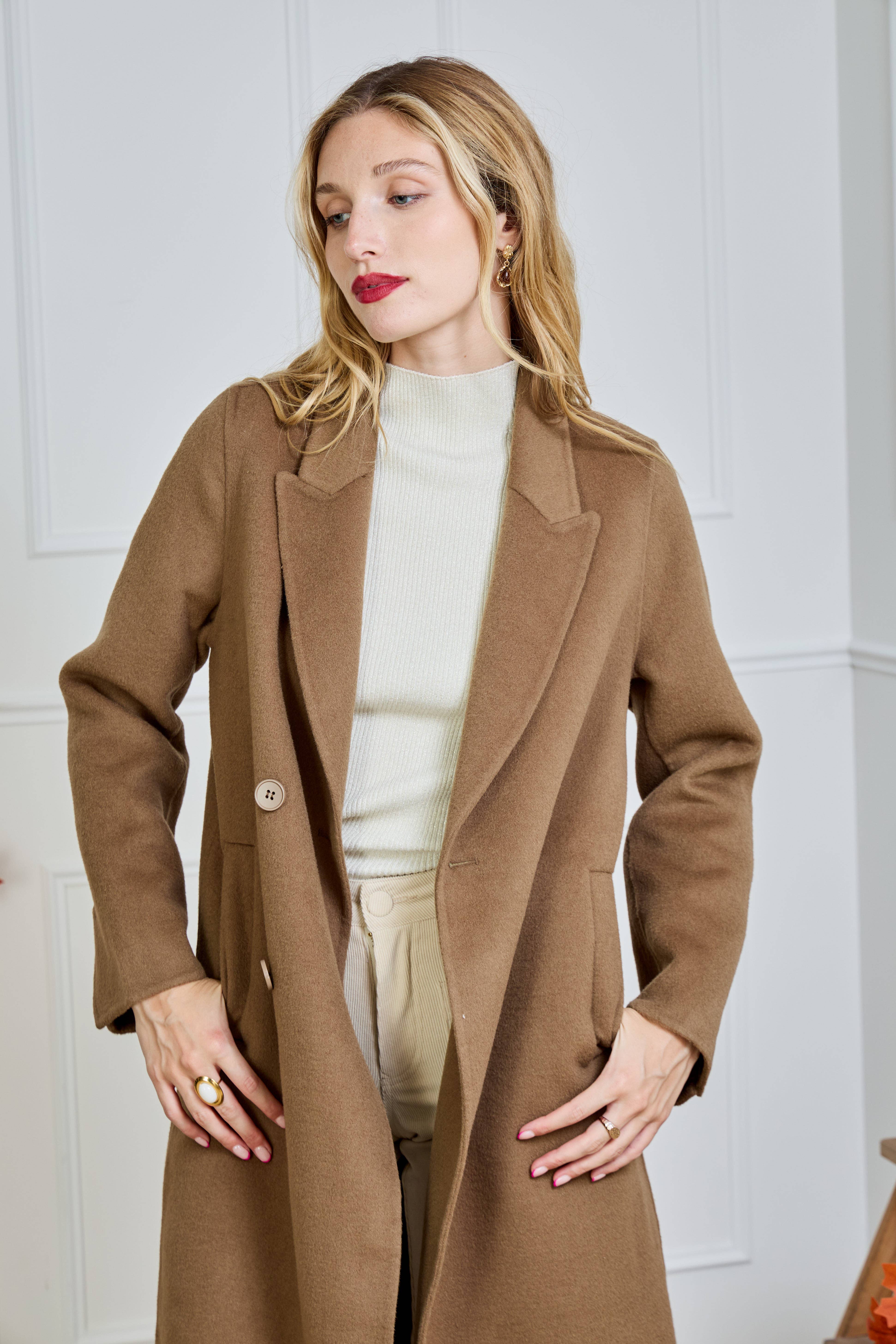 LULUMARY - Wholesale Coat - Women's - Straight coat M0311