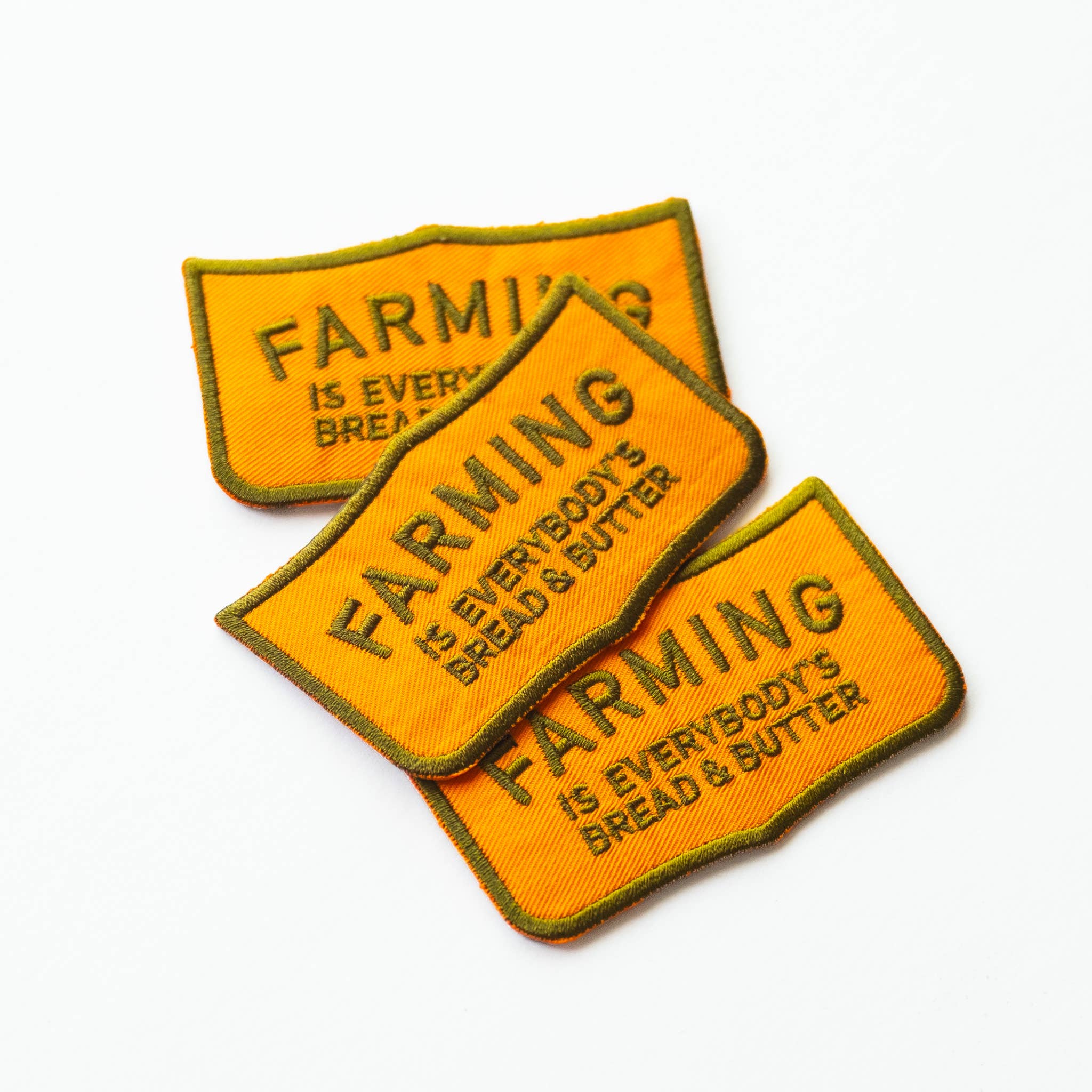 Union Made - Wholesale Patch - Farming is Everybody's Bread & Butter Iron on Patch4