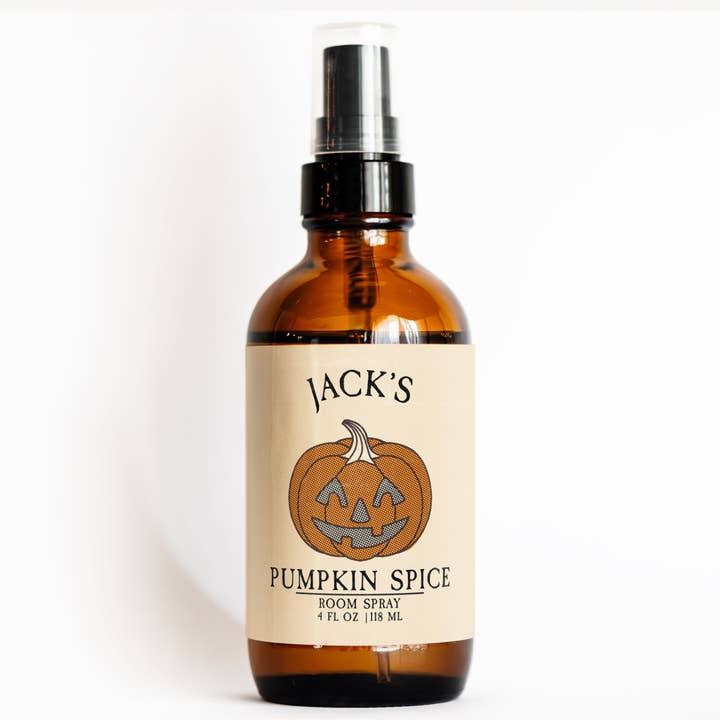 Jack's Pumpkin Spice Room Spray for wholesale by Spooky Wicks