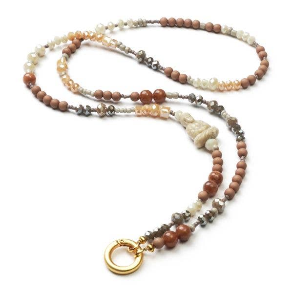 Coco 88 Goldshiny, Larga cadena intercambiable de piedras preciosas para venta al por mayor de SchauTime