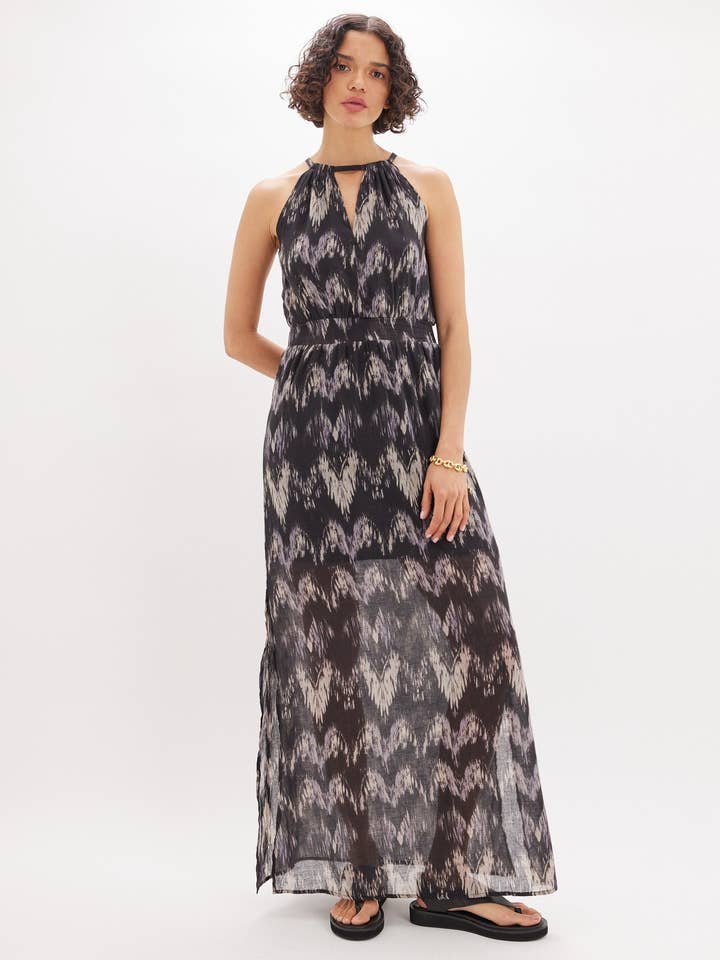 Noreen Halter Maxi Kjole for engroshandel hos Amelius
