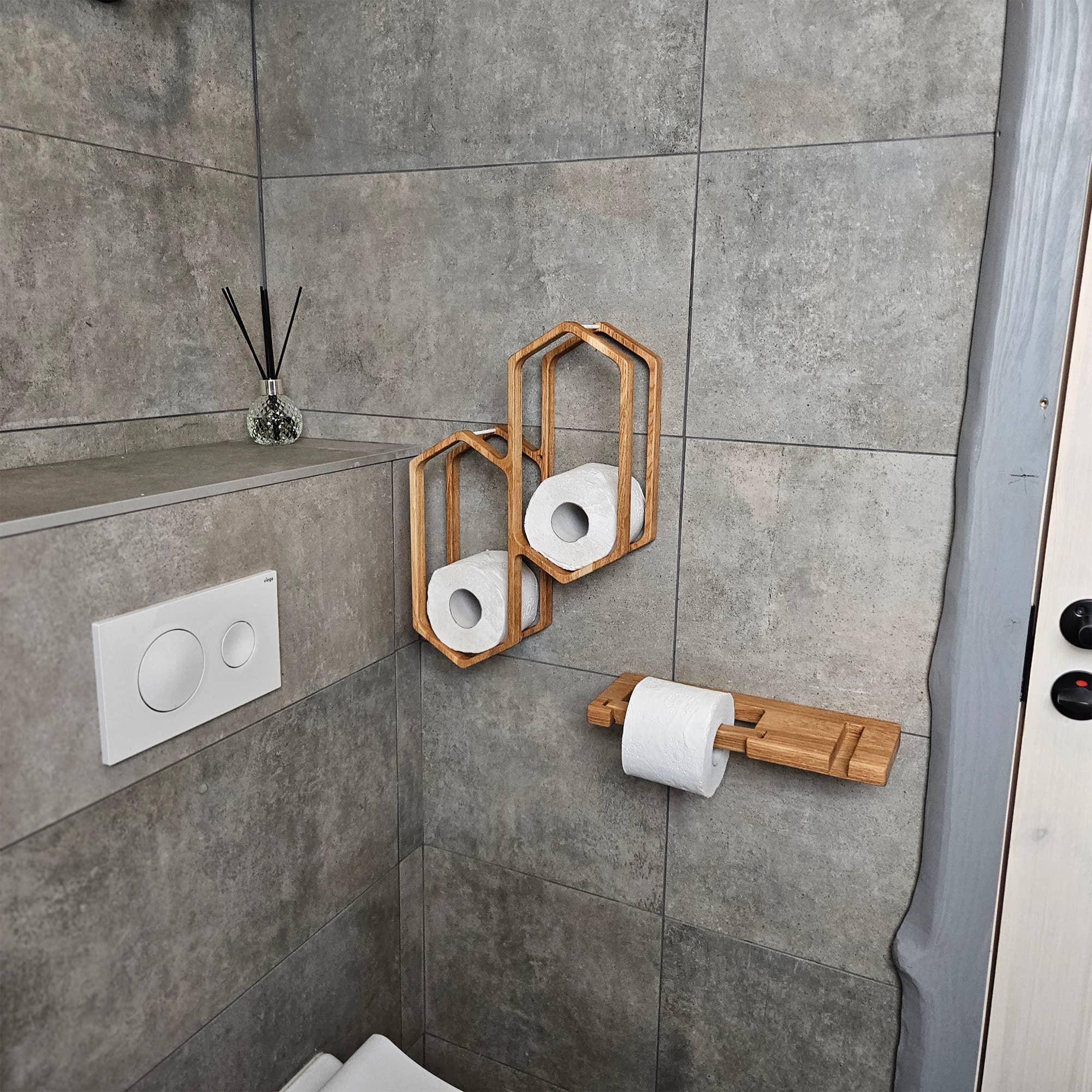 PromiDesign - Wholesale Toilet Paper Holder - Wall-Mounted Toilet Paper Holder for Bathroom Storage2