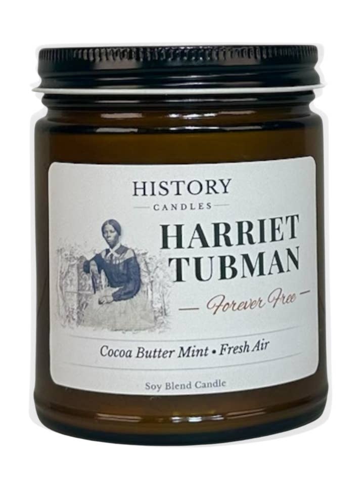 Harriet Tubman - History Candle – Coco Butter and Mint for wholesale by History Candles