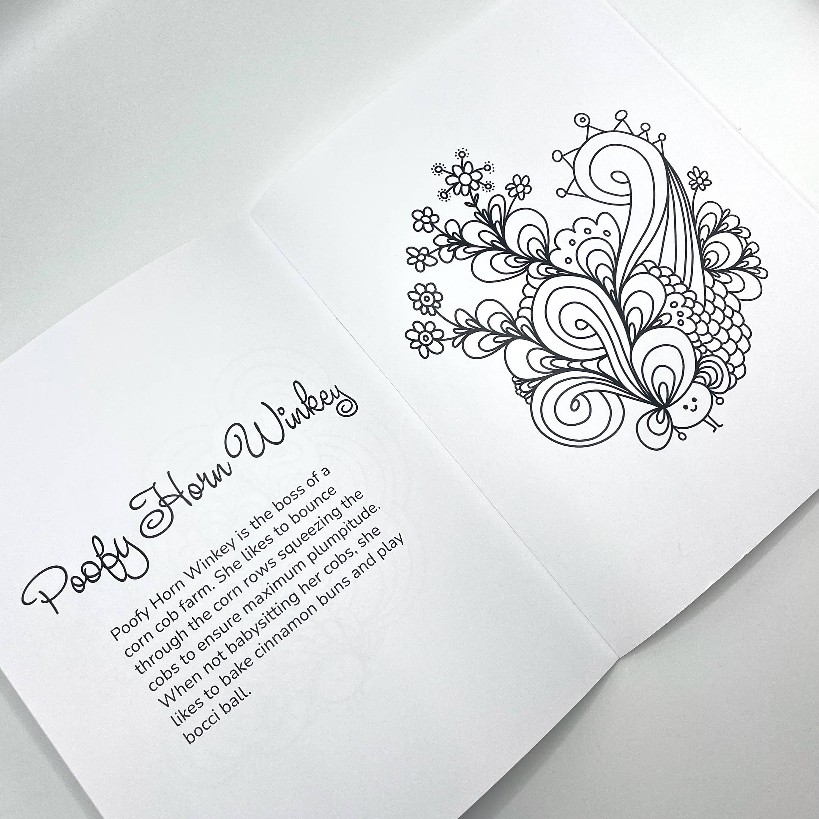 Poofy Emporium - Wholesale Coloring & Activity Book - Adult - Poofy Coloring Book1