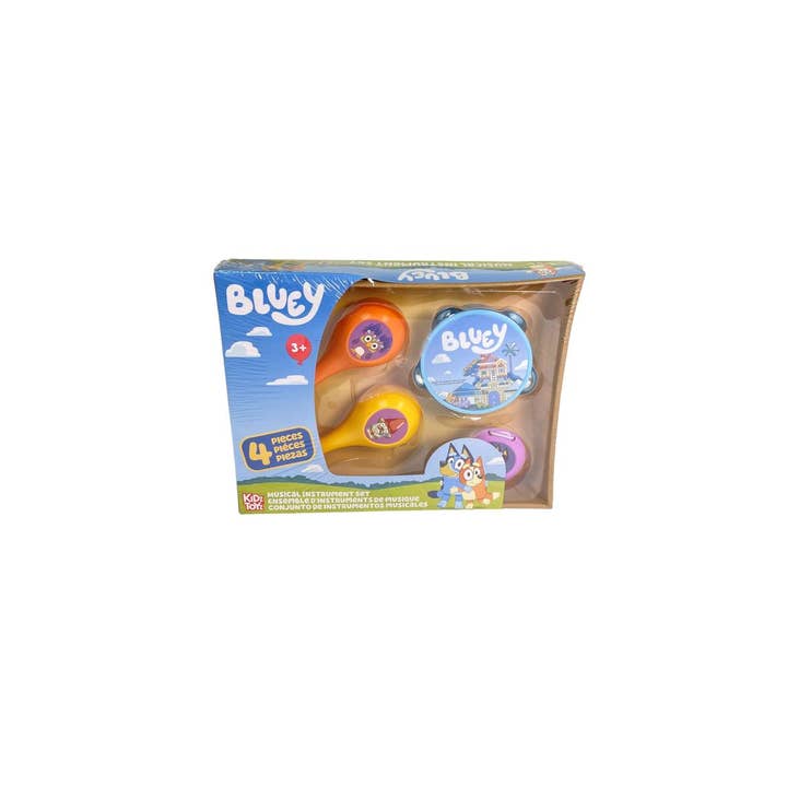 License 2 Play Toys - Wholesale Musical Toy - Kids & Baby - Bluey Musical Instrument 4pc Set