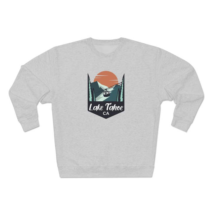 Premium Lake Tahoe Sweatshirt - Unisex California Sweatshirt for wholesale by Hey Mountains