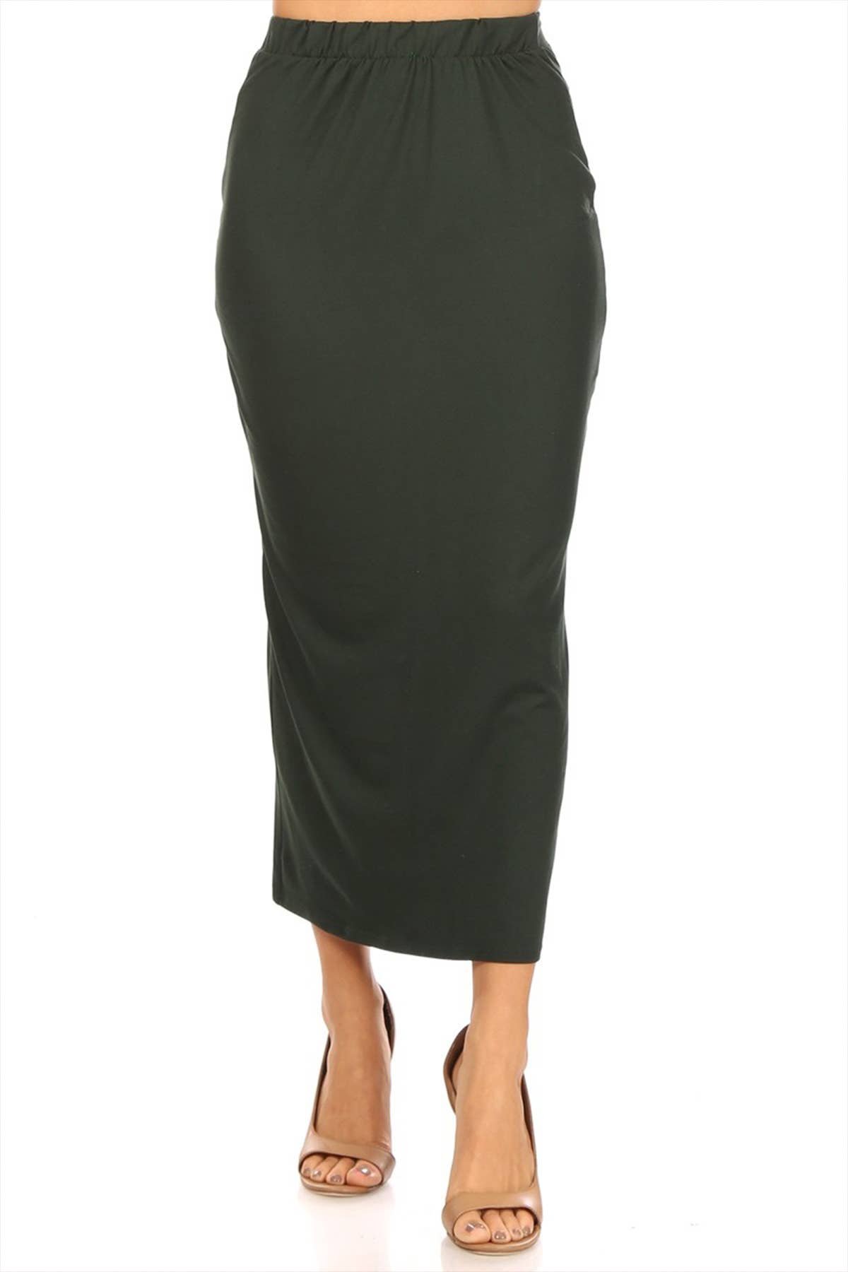 MOA COLLECTION - Wholesale Skirt - Women's - Casual Pattern Print Bodycon Pencil Skirt3