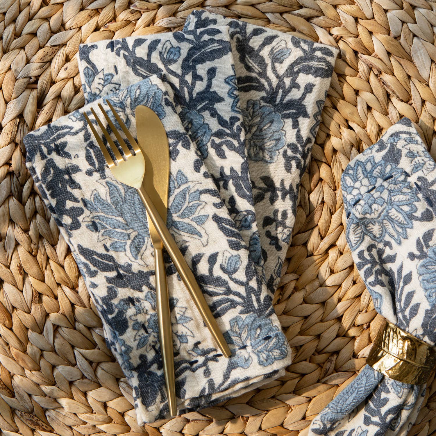 Danica Heirloom - Wholesale Dinner & Cloth Napkin - Briar Double Weave Napkins Set of 41