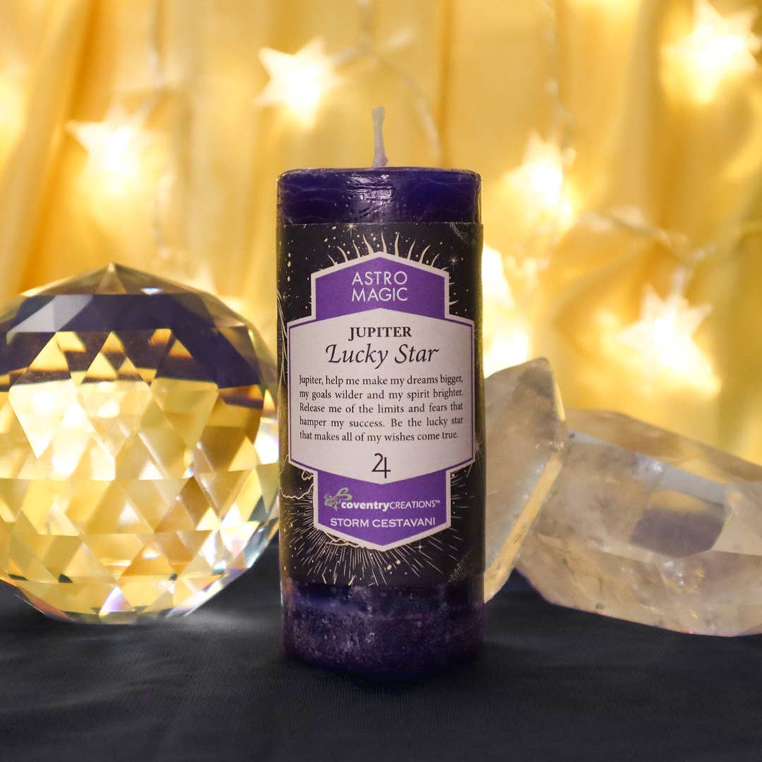 Coventry Creations – Engroshandel Votivlys – Astro Magic Jupiter - Lucky Star Candle2