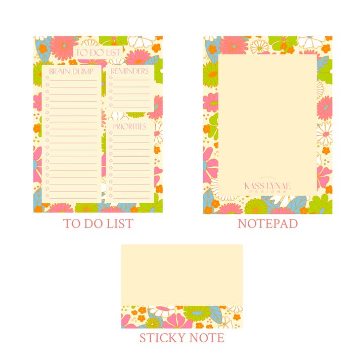 Penny Collection Notepad Bundle for wholesale by Kass Lynae Designs