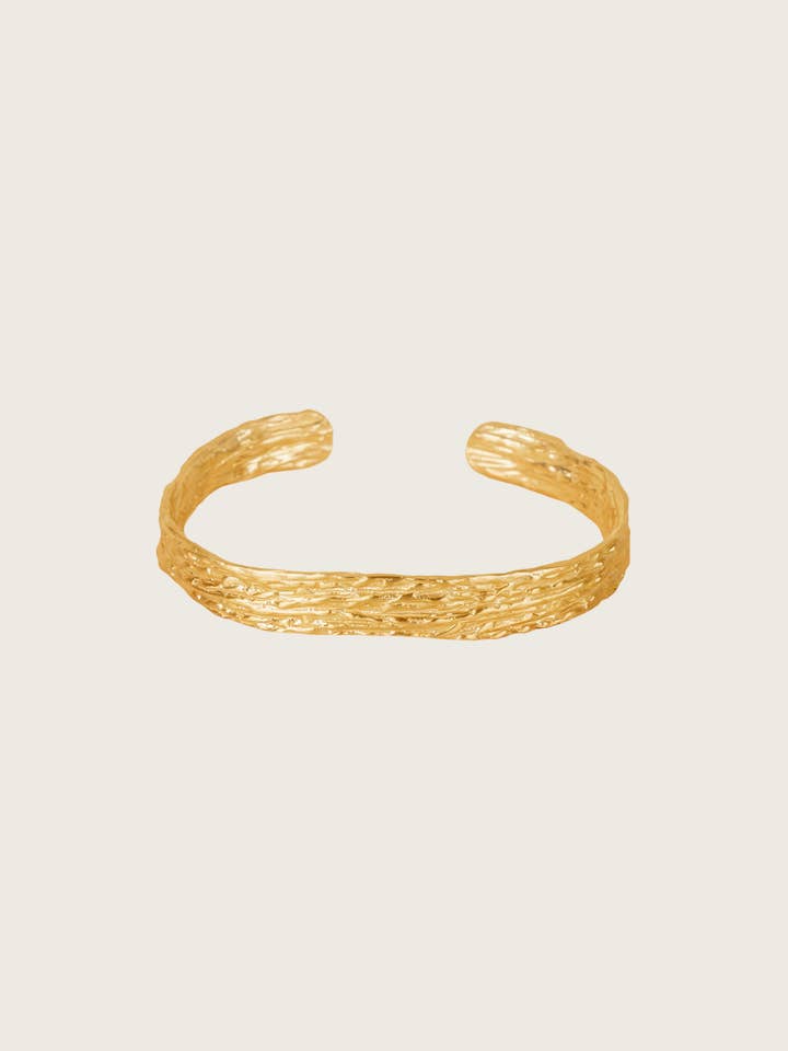 Bracelet plaqué or fin recyclé 18K Ellara pour la vente par SHANSHAN