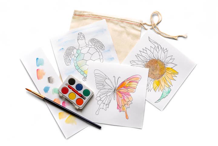 Watercolor | Kit for wholesale by Color Box Design & Letterpress