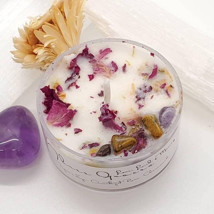 Handmade Crystal Candles