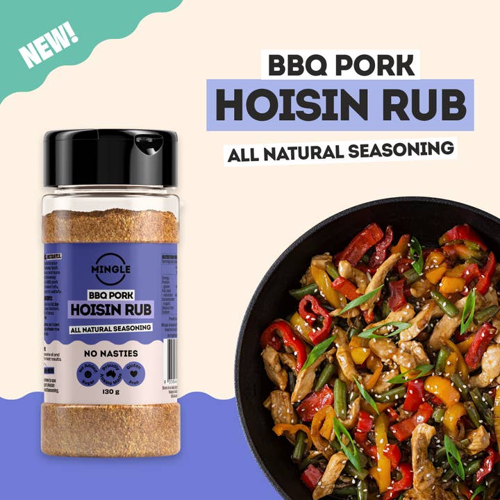 Mingle Seasoning - Wholesale Rub - *NEW* HOISIN BBQ RUB SEASONING
