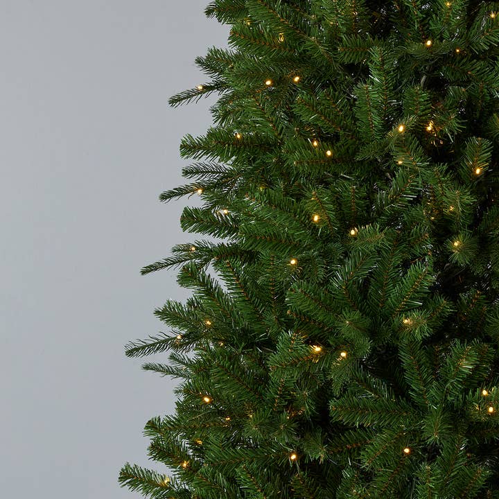 Seasonal LLC - Wholesale Artificial Christmas Tree - Valley Pine Tree with Warm White LED Lights1