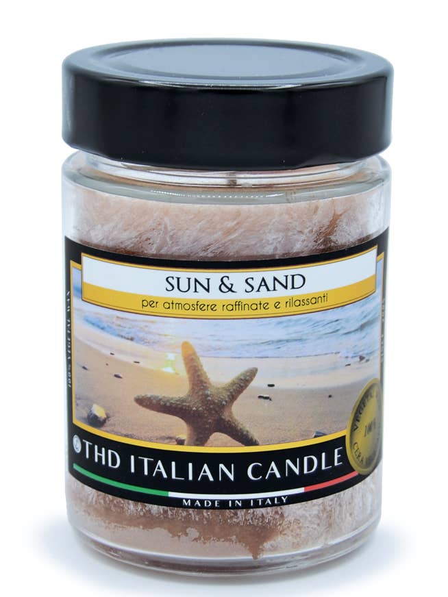 THD Italian Candle Smart Large Sun and Sand 6/144 for wholesale by Thd Tophouse